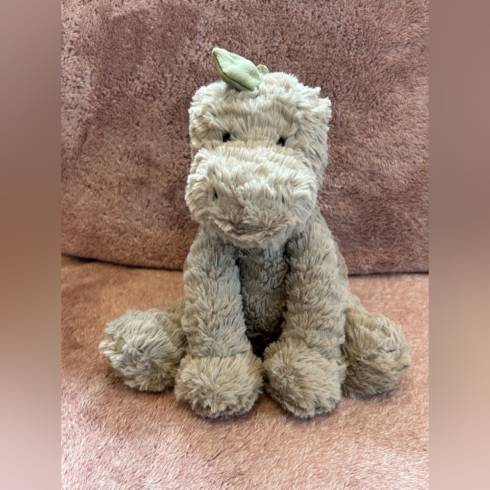 Jellycat Fuddlewuddle Dinosaur NWT 8”